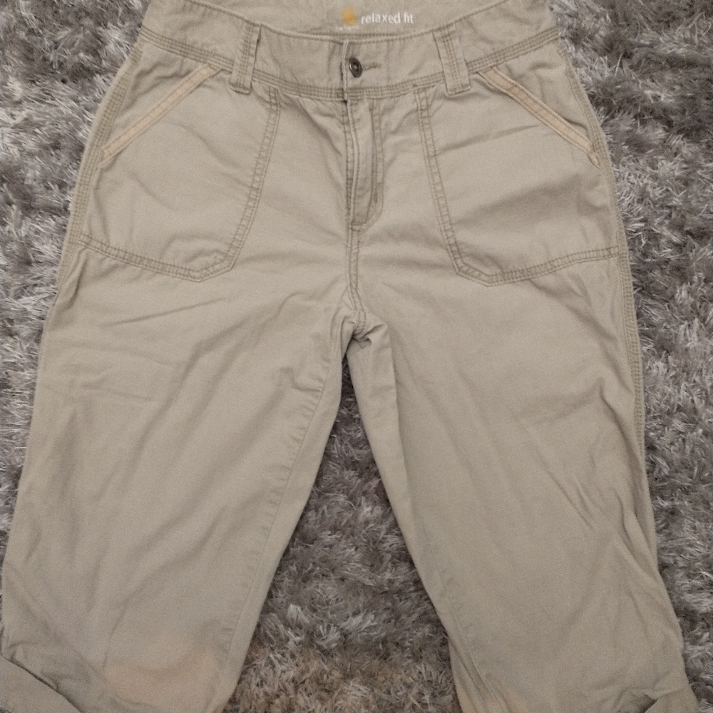 Carhartt relaxed fit crop size 4 pant